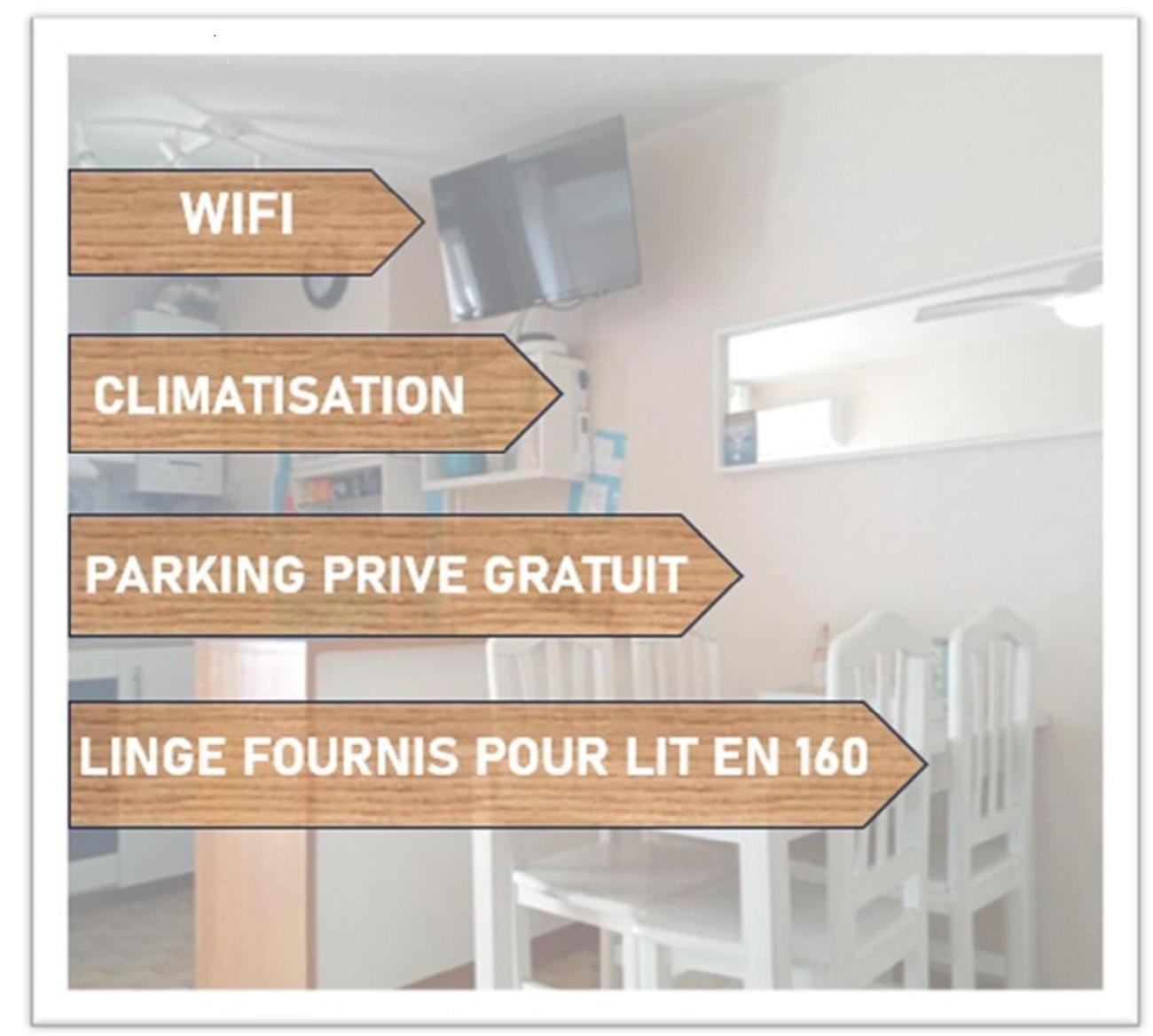 Mes Vacances A La Mer Studio 4 Pers, Parking Prive, Wifi, Linges Fournis, Climatisation La Grande-Motte Exterior foto